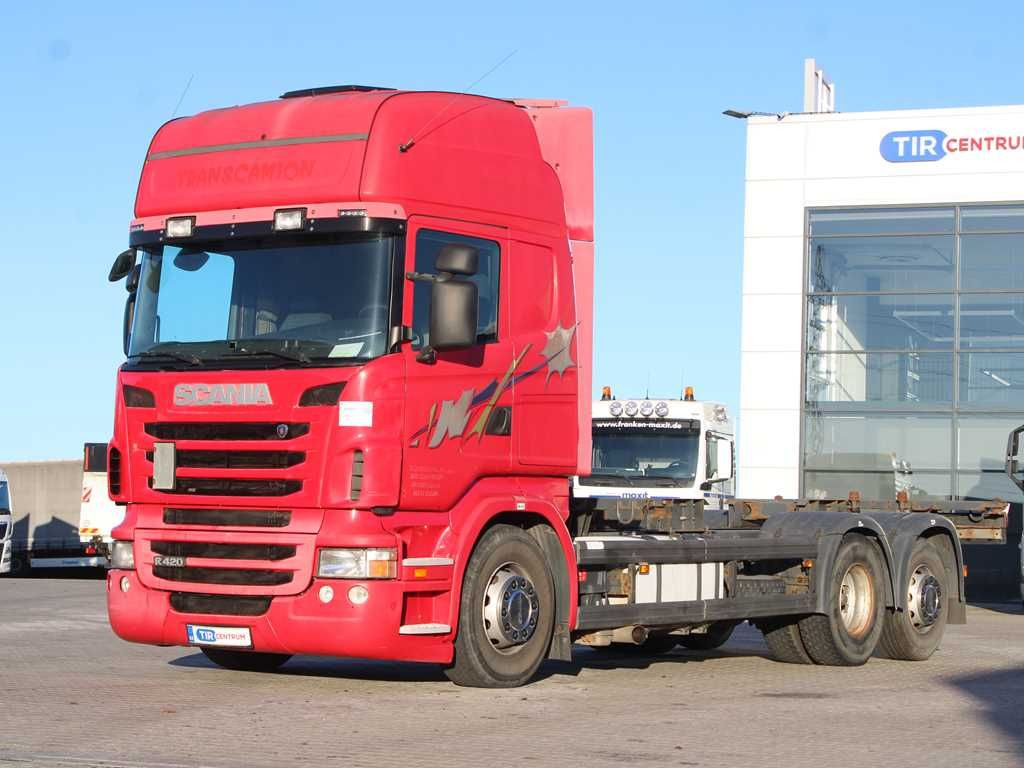 Scania R 420 LB, EURO 5, 6X2, MNB, BDF, RETARDER - Kontejnérový podvozek/ Výměnná nástavba: obrázok 1 Scania R 420 LB, EURO 5, 6X2, MNB, BDF, RETARDER - Kontejnérový podvozek/ Výměnná nástavba: obrázok 1