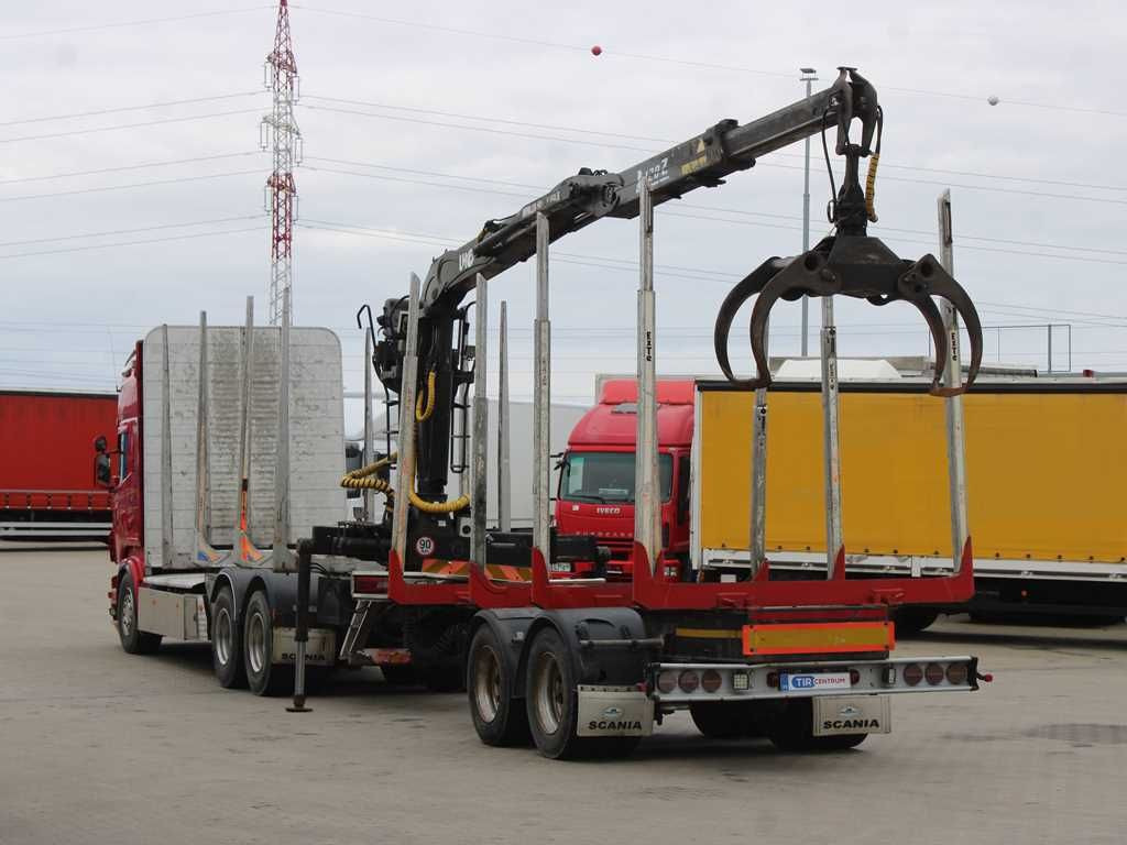 Scania R 480, CRANE LHO L120Z(78), 6X4 - Nákladné vozidlo na prepravu dreva, Auto s hydraulickou rukou: obrázok 4 Scania R 480, CRANE LHO L120Z(78), 6X4 - Nákladné vozidlo na prepravu dreva, Auto s hydraulickou rukou: obrázok 4