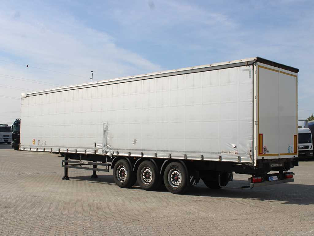 Schwarzmüller SPA 3/E, SAF, MULTILOCK, MULDA, PNEU 80% - Plachtový náves: obrázok 5 Schwarzmüller SPA 3/E, SAF, MULTILOCK, MULDA, PNEU 80% - Plachtový náves: obrázok 5