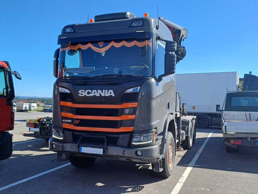 Scania R500, 6x6, RETARDER, OPTICRUISE, PALFINGER EPSILON S260Z96 - Ťahač: obrázok 1 Scania R500, 6x6, RETARDER, OPTICRUISE, PALFINGER EPSILON S260Z96 - Ťahač: obrázok 1