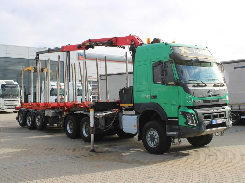 Volvo FM 540, EURO 6, 6X6, VEB+, HYDRAULIC ARM PALFINGER Q170Z96 - Ťahač, Klanicový náves: obrázok 4 Volvo FM 540, EURO 6, 6X6, VEB+, HYDRAULIC ARM PALFINGER Q170Z96 - Ťahač, Klanicový náves: obrázok 4