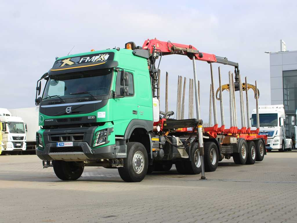 Volvo FM 540, EURO 6, 6X6, VEB+, HYDRAULIC ARM PALFINGER Q170Z96 - Ťahač, Klanicový náves: obrázok 1 Volvo FM 540, EURO 6, 6X6, VEB+, HYDRAULIC ARM PALFINGER Q170Z96 - Ťahač, Klanicový náves: obrázok 1