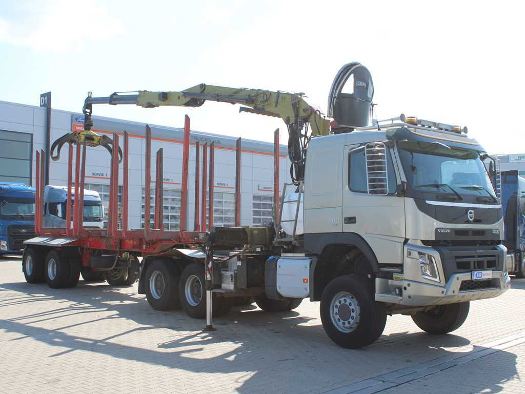 Volvo FMX 500, 6X6, LOGLIFT F265Z95 + DOLL trailer (2007) - Nákladné vozidlo na prepravu dreva, Auto s hydraulickou rukou: obrázok 4 Volvo FMX 500, 6X6, LOGLIFT F265Z95 + DOLL trailer (2007) - Nákladné vozidlo na prepravu dreva, Auto s hydraulickou rukou: obrázok 4