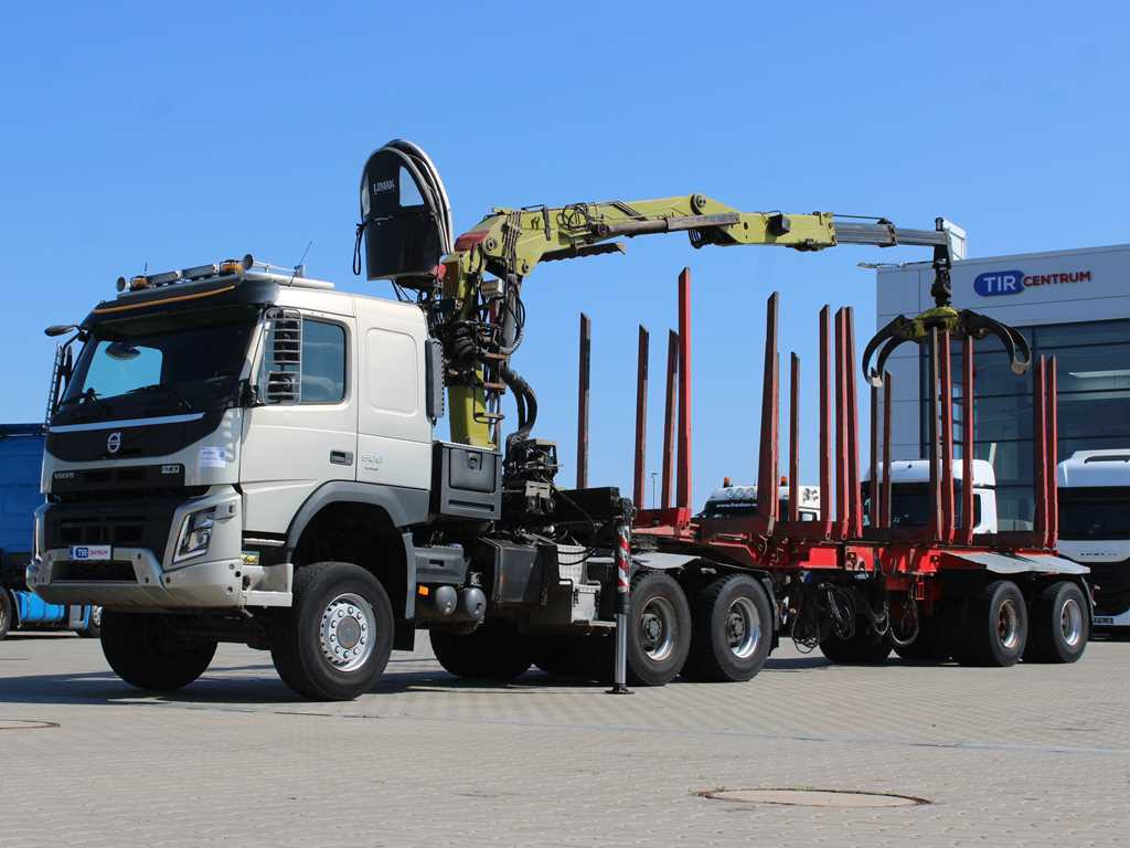Volvo FMX 500, 6X6, LOGLIFT F265Z95 + DOLL trailer (2007) - Nákladné vozidlo na prepravu dreva, Auto s hydraulickou rukou: obrázok 1 Volvo FMX 500, 6X6, LOGLIFT F265Z95 + DOLL trailer (2007) - Nákladné vozidlo na prepravu dreva, Auto s hydraulickou rukou: obrázok 1