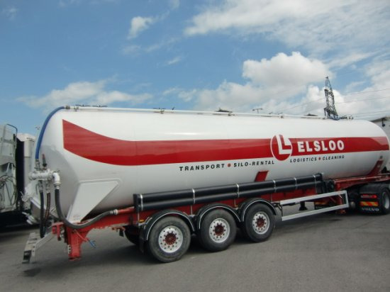 Feldbinder KIP 63.3 Siloauflieger, SAF-Achsen, Alu-Felgen, - Silocisterna: obrázok 3 Feldbinder KIP 63.3 Siloauflieger, SAF-Achsen, Alu-Felgen, - Silocisterna: obrázok 3