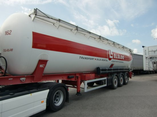 Feldbinder KIP 63.3 Siloauflieger, SAF-Achsen, Alu-Felgen, - Silocisterna: obrázok 1 Feldbinder KIP 63.3 Siloauflieger, SAF-Achsen, Alu-Felgen, - Silocisterna: obrázok 1