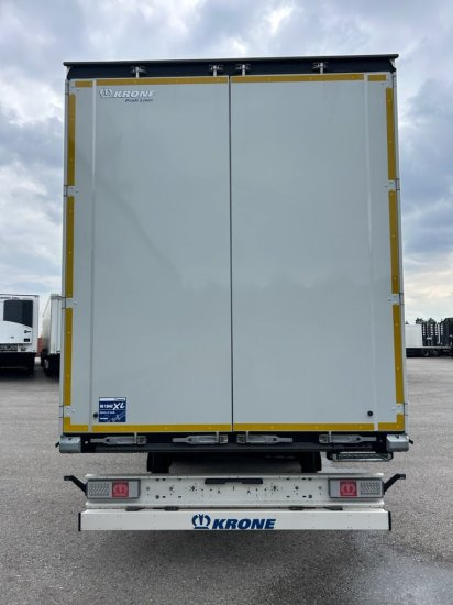 Krone 1-achs Auflieger, Heckabstützung XL Zertifikat, Edscha-Verdeck, - Plachtový náves: obrázok 5 Krone 1-achs Auflieger, Heckabstützung XL Zertifikat, Edscha-Verdeck, - Plachtový náves: obrázok 5