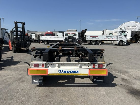 Krone AZ 18, Standard-Lafette BPW-Achsen, - Príves preprava kontajnerov/ Výmenná nadstavba: obrázok 5 Krone AZ 18, Standard-Lafette BPW-Achsen, - Príves preprava kontajnerov/ Výmenná nadstavba: obrázok 5