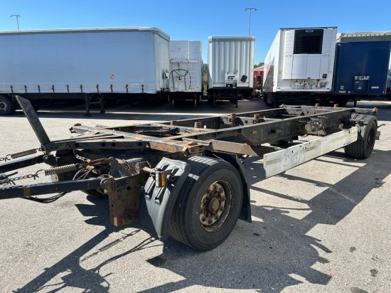 Krone AZW, Maxi BDF-Lafette, BPW-Achsen - Príves preprava kontajnerov/ Výmenná nadstavba: obrázok 2 Krone AZW, Maxi BDF-Lafette, BPW-Achsen - Príves preprava kontajnerov/ Výmenná nadstavba: obrázok 2