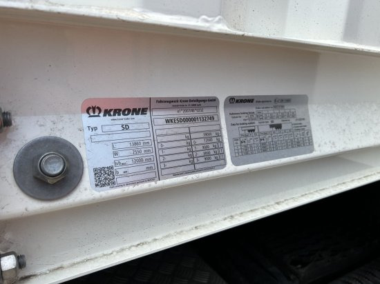 Krone SDK27 Dryliner Koffer Auflieger, Zurschienen, Mehrere Einheiten verfügbar - Náves skriňové: obrázok 5 Krone SDK27 Dryliner Koffer Auflieger, Zurschienen, Mehrere Einheiten verfügbar - Náves skriňové: obrázok 5