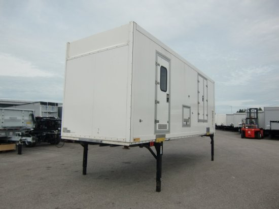 Krone Wechselpritsche 7,30 Meter Koffer Spezialaufbau, mobiler Messestand - Obytný kontajner: obrázok 1 Krone Wechselpritsche 7,30 Meter Koffer Spezialaufbau, mobiler Messestand - Obytný kontajner: obrázok 1