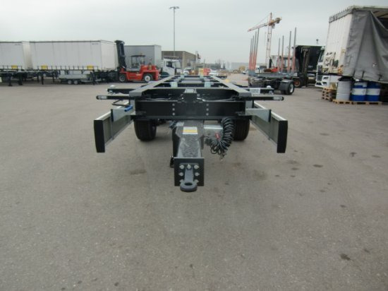 Krone ZZ/DC07 Tandem Lafette, Standard, BPW-Achsen, Heckabstützung - Príves preprava kontajnerov/ Výmenná nadstavba: obrázok 2 Krone ZZ/DC07 Tandem Lafette, Standard, BPW-Achsen, Heckabstützung - Príves preprava kontajnerov/ Výmenná nadstavba: obrázok 2