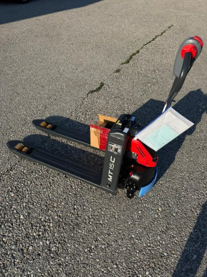 Linde Niederhubwagen MT15C - Paletový vozík: obrázok 1 Linde Niederhubwagen MT15C - Paletový vozík: obrázok 1