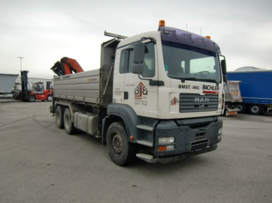 MAN TGA 33.430 6x4 Kipper, Manuel, E4 Palfinger Blatt-Blatt - Sklápač: obrázok 3 MAN TGA 33.430 6x4 Kipper, Manuel, E4 Palfinger Blatt-Blatt - Sklápač: obrázok 3