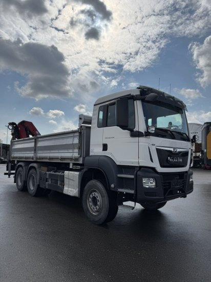 MAN TGS 26.430 6x4 3-Seitenkipper, HMF 2020K-RC Heckkran abnehmbar, - Sklápač, Auto s hydraulickou rukou: obrázok 3 MAN TGS 26.430 6x4 3-Seitenkipper, HMF 2020K-RC Heckkran abnehmbar, - Sklápač, Auto s hydraulickou rukou: obrázok 3