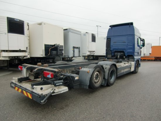 MAN TGX 26.440 BDF, XXL, Retarder, Automatik, E6, Liftachse, - Kontejnérový podvozek/ Výměnná nástavba: obrázok 4 MAN TGX 26.440 BDF, XXL, Retarder, Automatik, E6, Liftachse, - Kontejnérový podvozek/ Výměnná nástavba: obrázok 4