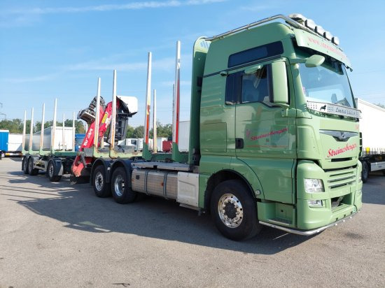 MAN TGX 26.500 6x4x4 Holztransporter, Motor Neu - Nákladné vozidlo na prepravu dreva, Auto s hydraulickou rukou: obrázok 2 MAN TGX 26.500 6x4x4 Holztransporter, Motor Neu - Nákladné vozidlo na prepravu dreva, Auto s hydraulickou rukou: obrázok 2