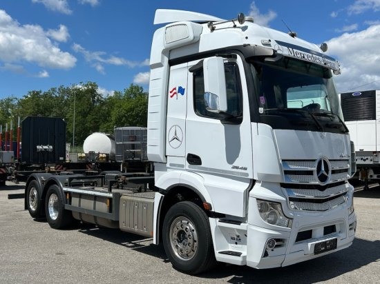Mercedes-Benz Actros 2545 6x2 BDF E6, Retarder, Alufelgen - Kontejnérový podvozek/ Výměnná nástavba: obrázok 3 Mercedes-Benz Actros 2545 6x2 BDF E6, Retarder, Alufelgen - Kontejnérový podvozek/ Výměnná nástavba: obrázok 3
