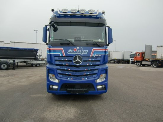 Mercedes-Benz Actros 2653 6x4 Holz Palfinger Kabinenkran - Nákladné vozidlo na prepravu dreva, Auto s hydraulickou rukou: obrázok 2 Mercedes-Benz Actros 2653 6x4 Holz Palfinger Kabinenkran - Nákladné vozidlo na prepravu dreva, Auto s hydraulickou rukou: obrázok 2