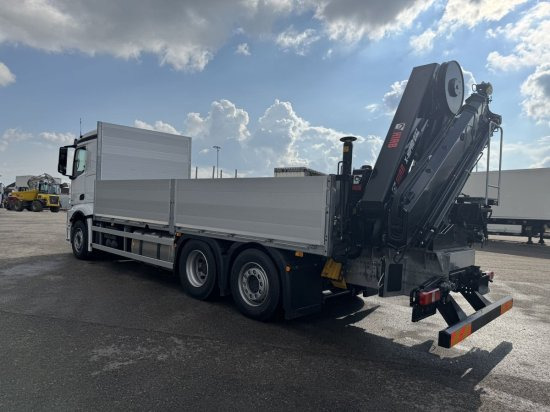 Mercedes-Benz Actros 2653, Retarder, Pritsche, Hiab Hipro 232 ES5 - Valníkový/ Plošinový nákladný automobil, Auto s hydraulickou rukou: obrázok 4 Mercedes-Benz Actros 2653, Retarder, Pritsche, Hiab Hipro 232 ES5 - Valníkový/ Plošinový nákladný automobil, Auto s hydraulickou rukou: obrázok 4