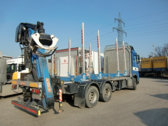 Mercedes-Benz Arocs 3353 6x4 Holztransp., Palfinger Kran Epsilon - Nákladné vozidlo na prepravu dreva, Auto s hydraulickou rukou: obrázok 4 Mercedes-Benz Arocs 3353 6x4 Holztransp., Palfinger Kran Epsilon - Nákladné vozidlo na prepravu dreva, Auto s hydraulickou rukou: obrázok 4