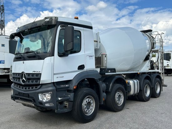 Mercedes-Benz Arocs 3743, 8x4 Betonmischer, Euro 6, 9m³ Liebherr Mischer - Domiešavač: obrázok 1 Mercedes-Benz Arocs 3743, 8x4 Betonmischer, Euro 6, 9m³ Liebherr Mischer - Domiešavač: obrázok 1