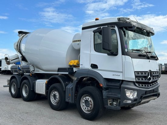 Mercedes-Benz Arocs 3743, 8x4 Betonmischer, Euro 6, 9m³ Liebherr Mischer - Domiešavač: obrázok 2 Mercedes-Benz Arocs 3743, 8x4 Betonmischer, Euro 6, 9m³ Liebherr Mischer - Domiešavač: obrázok 2