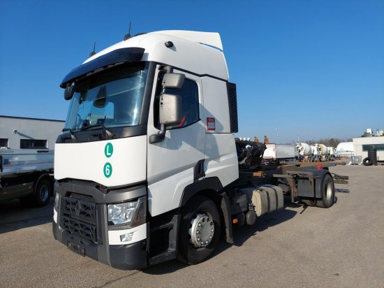 Renault T430 BDF-Wechselfahrgestell, 4x2 LL, EURO6, VEB+ - Kontejnérový podvozek/ Výměnná nástavba: obrázok 1 Renault T430 BDF-Wechselfahrgestell, 4x2 LL, EURO6, VEB+ - Kontejnérový podvozek/ Výměnná nástavba: obrázok 1