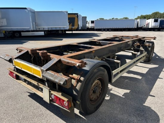 Príves preprava kontajnerov/ Výmenná nadstavba Renders Standard-Lafette BDF, BPW-Achsen: obrázok 10 Príves preprava kontajnerov/ Výmenná nadstavba Renders Standard-Lafette BDF, BPW-Achsen: obrázok 10