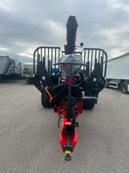 STEPA M-16 Forstanhänger mit Steindl Palfinger Forstkran L, 2-Achsig 4- Rungenpaare - Vyvážací príves: obrázok 2 STEPA M-16 Forstanhänger mit Steindl Palfinger Forstkran L, 2-Achsig 4- Rungenpaare - Vyvážací príves: obrázok 2