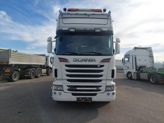 Scania R730 6x4 Pritsche, Voll-Luft Palfinger PK27002 Kran Retarder, Alu-Felgen, - Valníkový/ Plošinový nákladný automobil, Auto s hydraulickou rukou: obrázok 2 Scania R730 6x4 Pritsche, Voll-Luft Palfinger PK27002 Kran Retarder, Alu-Felgen, - Valníkový/ Plošinový nákladný automobil, Auto s hydraulickou rukou: obrázok 2