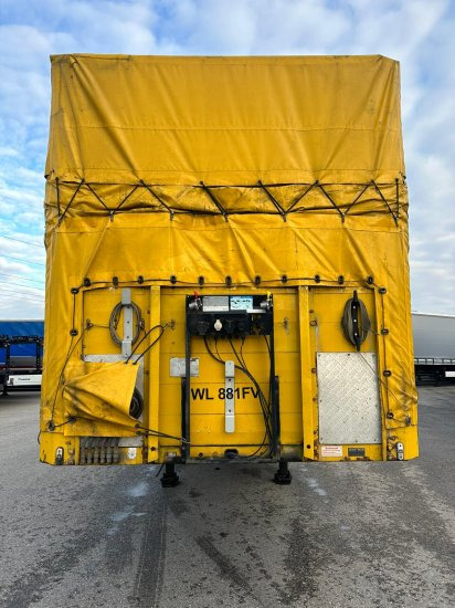 Schwarzmüller Spezialauflieger Schräglader, Coilmulde, Liftachse,  Edscha-Verdeck, - Plachtový náves: obrázok 2 Schwarzmüller Spezialauflieger Schräglader, Coilmulde, Liftachse,  Edscha-Verdeck, - Plachtový náves: obrázok 2
