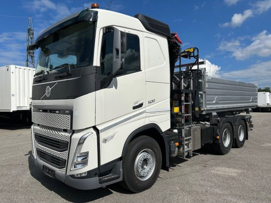 Volvo FH 500 3-Seiten Kipper mit Palfinger PK22002EH, Retarder - Sklápač: obrázok 2 Volvo FH 500 3-Seiten Kipper mit Palfinger PK22002EH, Retarder - Sklápač: obrázok 2