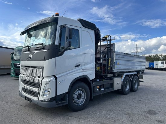 Volvo FH 500 3-Seiten Meiller Kipper mit Palfinger PK22002EH, Retarder, - Sklápač: obrázok 1 Volvo FH 500 3-Seiten Meiller Kipper mit Palfinger PK22002EH, Retarder, - Sklápač: obrázok 1