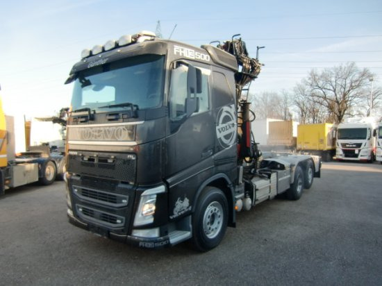 Volvo FH 500 6x2, Schrottkran, Waage, E6, Liftachse - Hákový nosič kontajnerov, Auto s hydraulickou rukou: obrázok 1 Volvo FH 500 6x2, Schrottkran, Waage, E6, Liftachse - Hákový nosič kontajnerov, Auto s hydraulickou rukou: obrázok 1