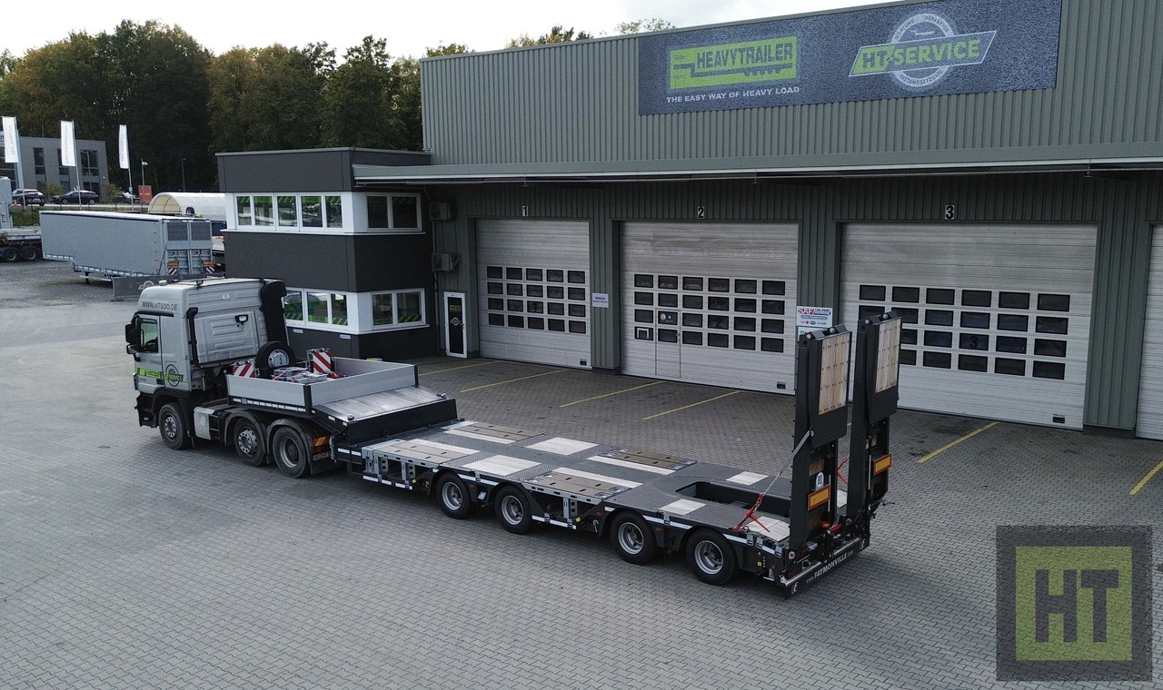 Faymonville 4-(2+2)-Achs-Tele-Semi m. Radmulden u. Rampen - Náves podvalník: obrázok 1 Faymonville 4-(2+2)-Achs-Tele-Semi m. Radmulden u. Rampen - Náves podvalník: obrázok 1