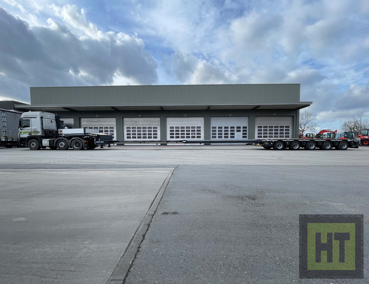 Faymonville 5-Achs-Doppel-Tele-Semi-Sattelauflieger - Náves podvalník: obrázok 5 Faymonville 5-Achs-Doppel-Tele-Semi-Sattelauflieger - Náves podvalník: obrázok 5