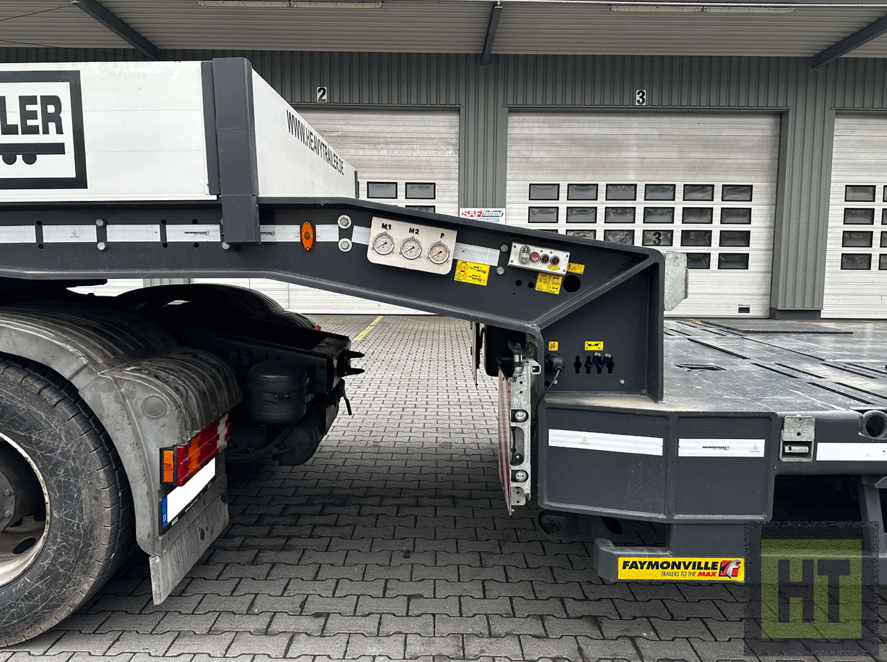 Faymonville 5-Achs-Tele-Semi-Halbachsen-Twinaxle-hydr Rampen - Náves podvalník: obrázok 4 Faymonville 5-Achs-Tele-Semi-Halbachsen-Twinaxle-hydr Rampen - Náves podvalník: obrázok 4