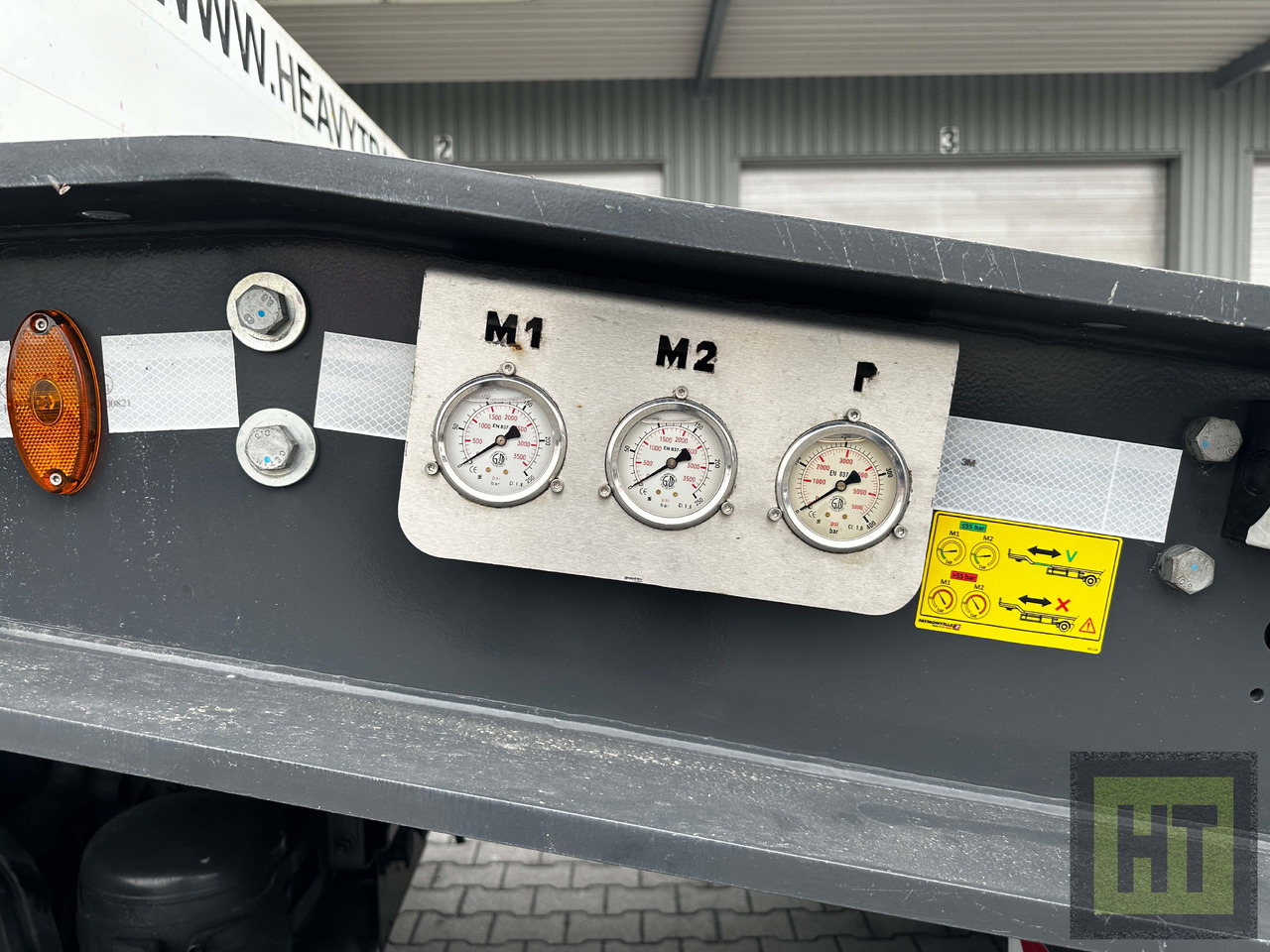 Faymonville 5-Achs-Tele-Semi-Halbachsen-Twinaxle-hydr Rampen - Náves podvalník: obrázok 3 Faymonville 5-Achs-Tele-Semi-Halbachsen-Twinaxle-hydr Rampen - Náves podvalník: obrázok 3