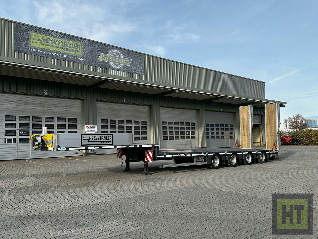 Faymonville MAX Trailer 4-Achs-Mega-Tele-Semi mit Rampen - Náves podvalník: obrázok 4 Faymonville MAX Trailer 4-Achs-Mega-Tele-Semi mit Rampen - Náves podvalník: obrázok 4