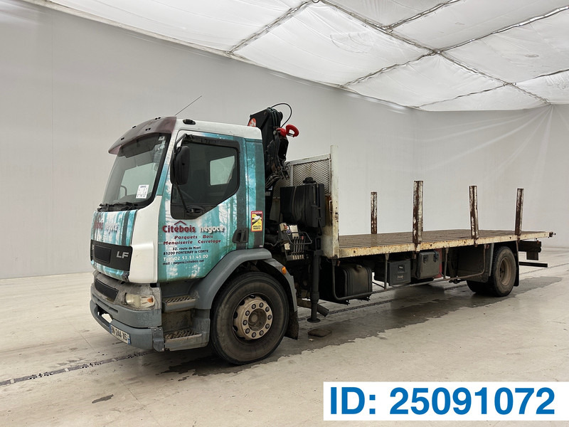 DAF LF55.210 - Valníkový/ Plošinový nákladný automobil, Auto s hydraulickou rukou: obrázok 1 DAF LF55.210 - Valníkový/ Plošinový nákladný automobil, Auto s hydraulickou rukou: obrázok 1