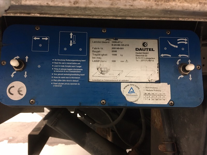 Diversen Dautel 1500-47L - Zdvíhacia plošina: obrázok 2 Diversen Dautel 1500-47L - Zdvíhacia plošina: obrázok 2