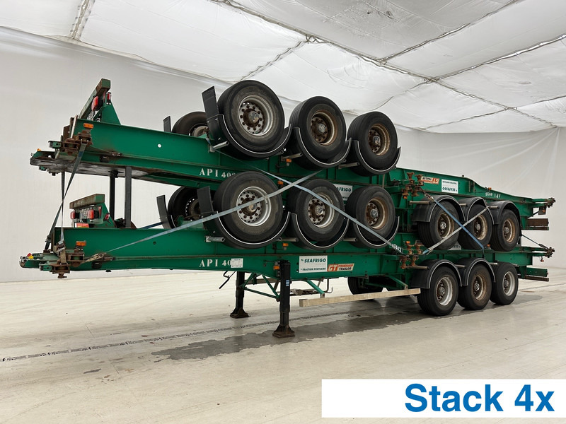 Fruehauf 4 x Skelet 2 x 20-40 ft - Náves preprava kontajnerov/ Výmenná nadstavba: obrázok 1 Fruehauf 4 x Skelet 2 x 20-40 ft - Náves preprava kontajnerov/ Výmenná nadstavba: obrázok 1