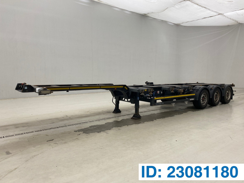 Kögel Polyvalent skelet 20-30-40 ft - Náves preprava kontajnerov/ Výmenná nadstavba: obrázok 1 Kögel Polyvalent skelet 20-30-40 ft - Náves preprava kontajnerov/ Výmenná nadstavba: obrázok 1