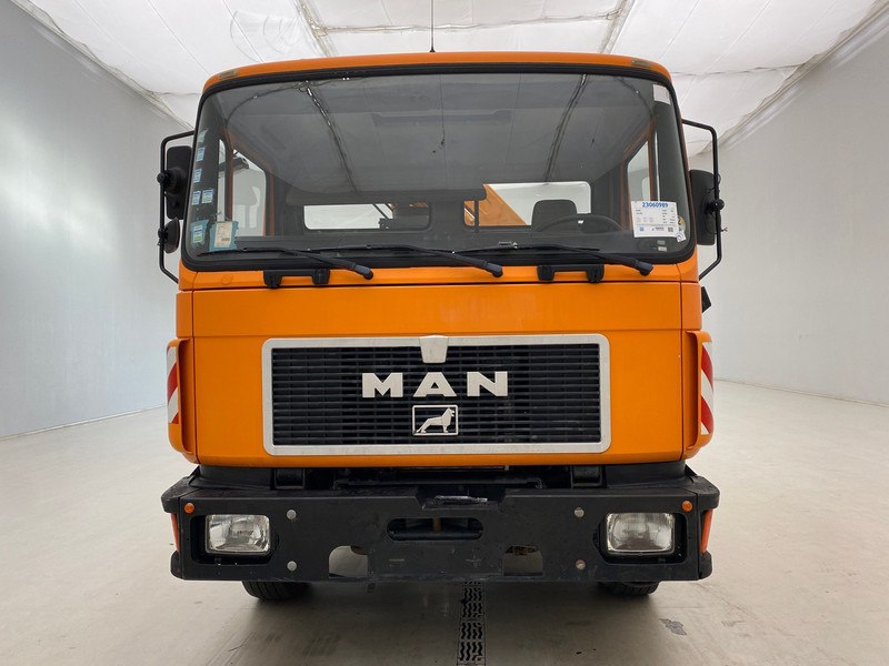 MAN 18.222 - Hákový nosič kontajnerov, Auto s hydraulickou rukou: obrázok 2 MAN 18.222 - Hákový nosič kontajnerov, Auto s hydraulickou rukou: obrázok 2