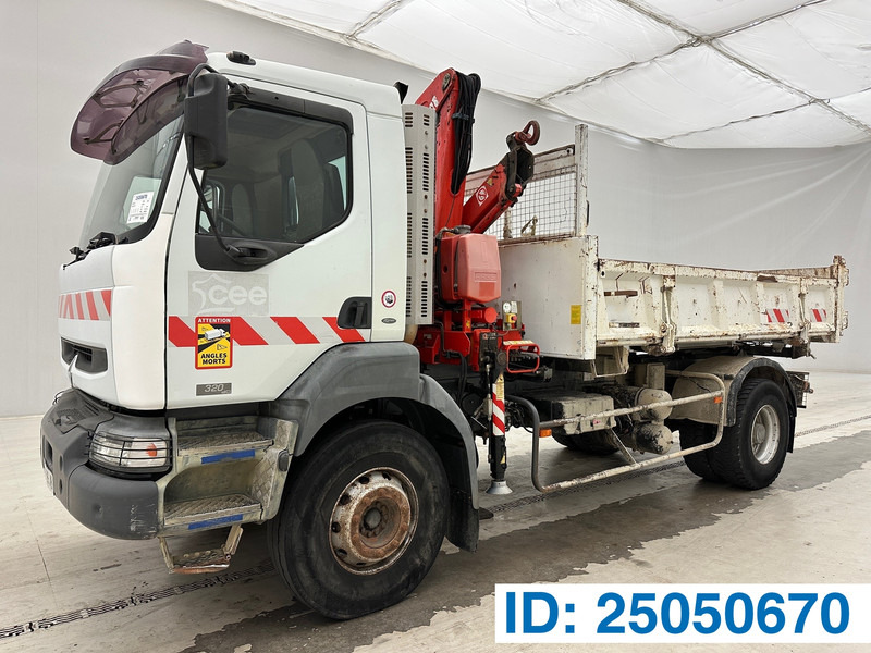 Renault Kerax 320 DCi - Sklápač, Auto s hydraulickou rukou: obrázok 1 Renault Kerax 320 DCi - Sklápač, Auto s hydraulickou rukou: obrázok 1