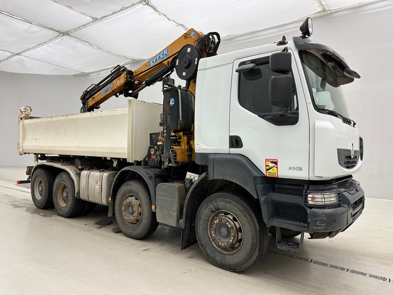 Renault Kerax 430 DXi - 8x4* - Sklápač, Auto s hydraulickou rukou: obrázok 3 Renault Kerax 430 DXi - 8x4* - Sklápač, Auto s hydraulickou rukou: obrázok 3
