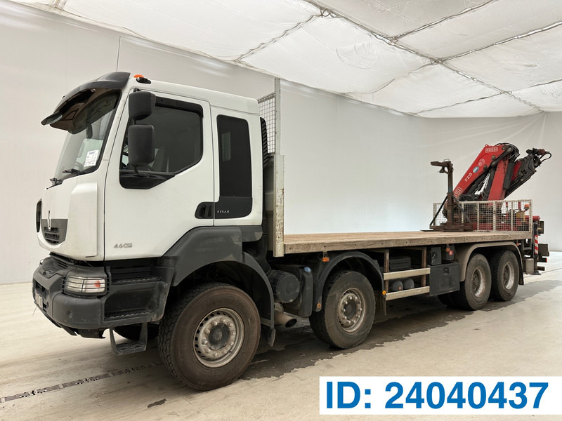 Renault Kerax 460 DXi - 8x4 - Valníkový/ Plošinový nákladný automobil, Auto s hydraulickou rukou: obrázok 1 Renault Kerax 460 DXi - 8x4 - Valníkový/ Plošinový nákladný automobil, Auto s hydraulickou rukou: obrázok 1