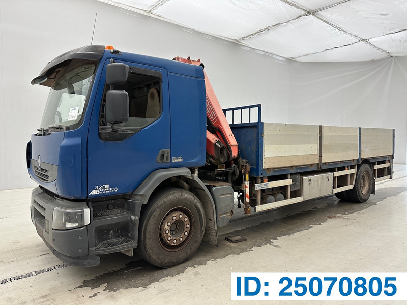Renault Premium Lander 320 DXi - Valníkový/ Plošinový nákladný automobil, Auto s hydraulickou rukou: obrázok 1 Renault Premium Lander 320 DXi - Valníkový/ Plošinový nákladný automobil, Auto s hydraulickou rukou: obrázok 1