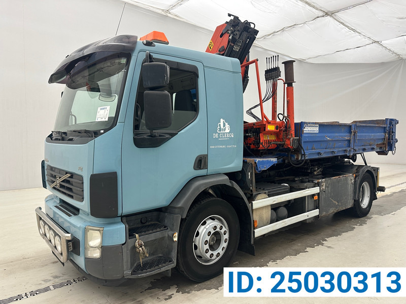 Volvo FE 280 - Hákový nosič kontajnerov, Auto s hydraulickou rukou: obrázok 1 Volvo FE 280 - Hákový nosič kontajnerov, Auto s hydraulickou rukou: obrázok 1